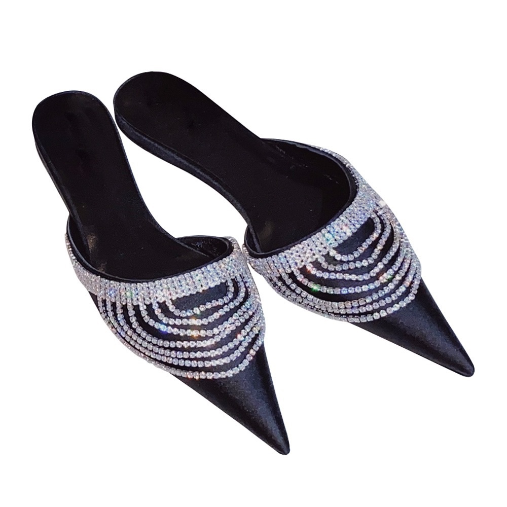 Super bling slippers flats